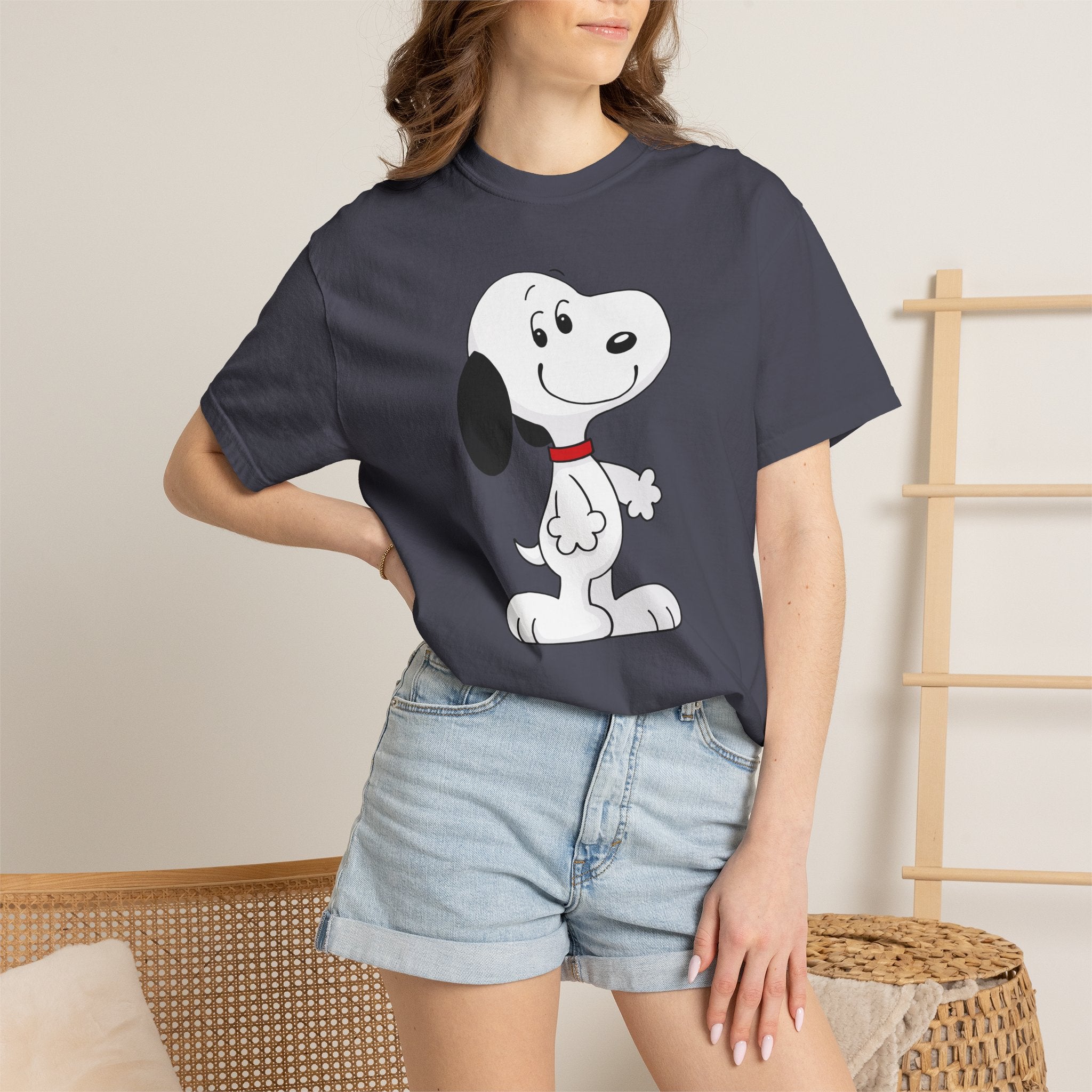 Snoopy Cartoon Graphic T-Shirt