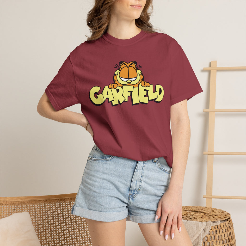 Garfield Graphic T-Shirt — Classic Cartoon Logo Tee
