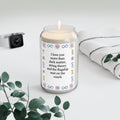 Soy Candle — "I Love You More Than Dark Matter" Science Romance Scented Candle