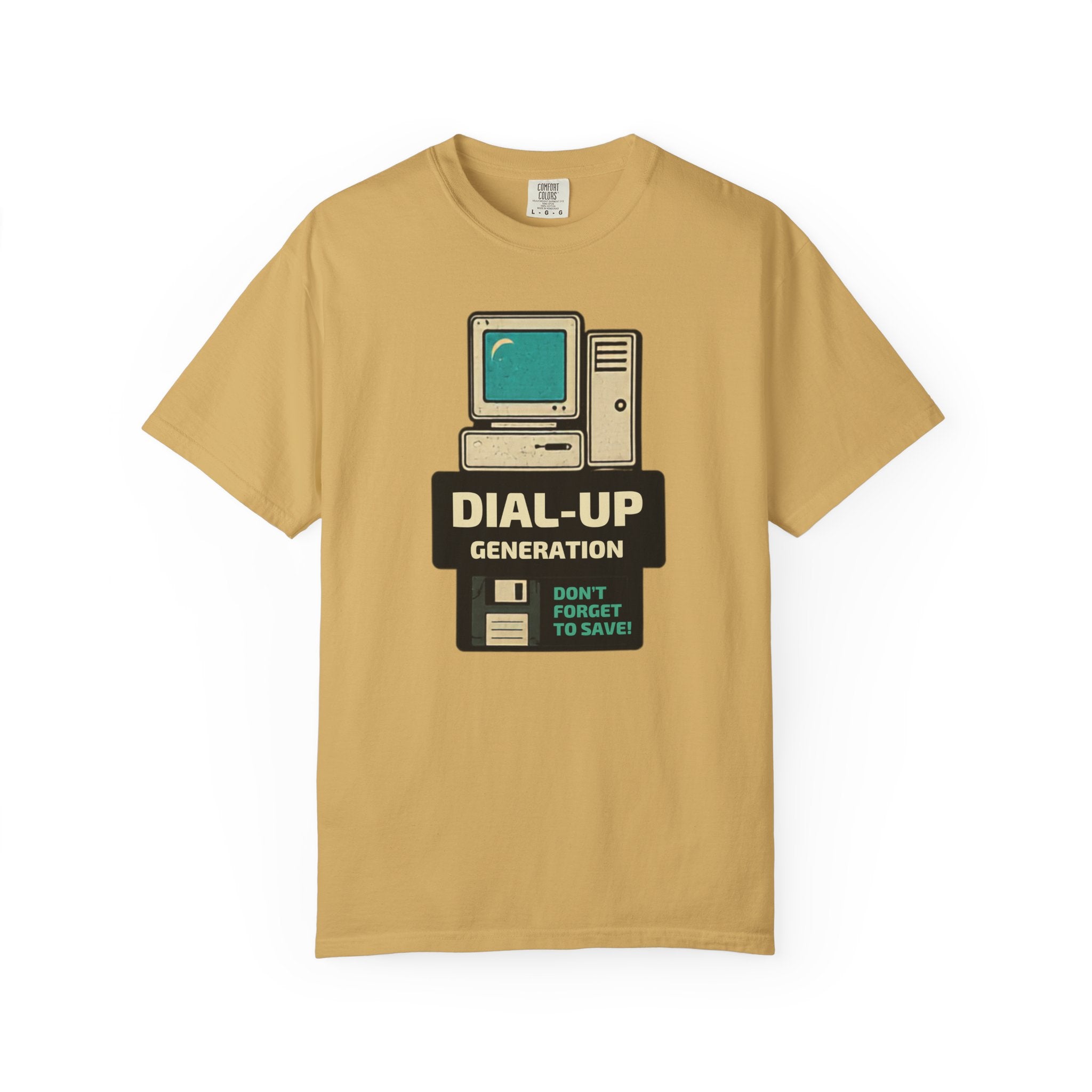 Dial-Up Generation T-Shirt — Retro Computer Vintage Tech Tee