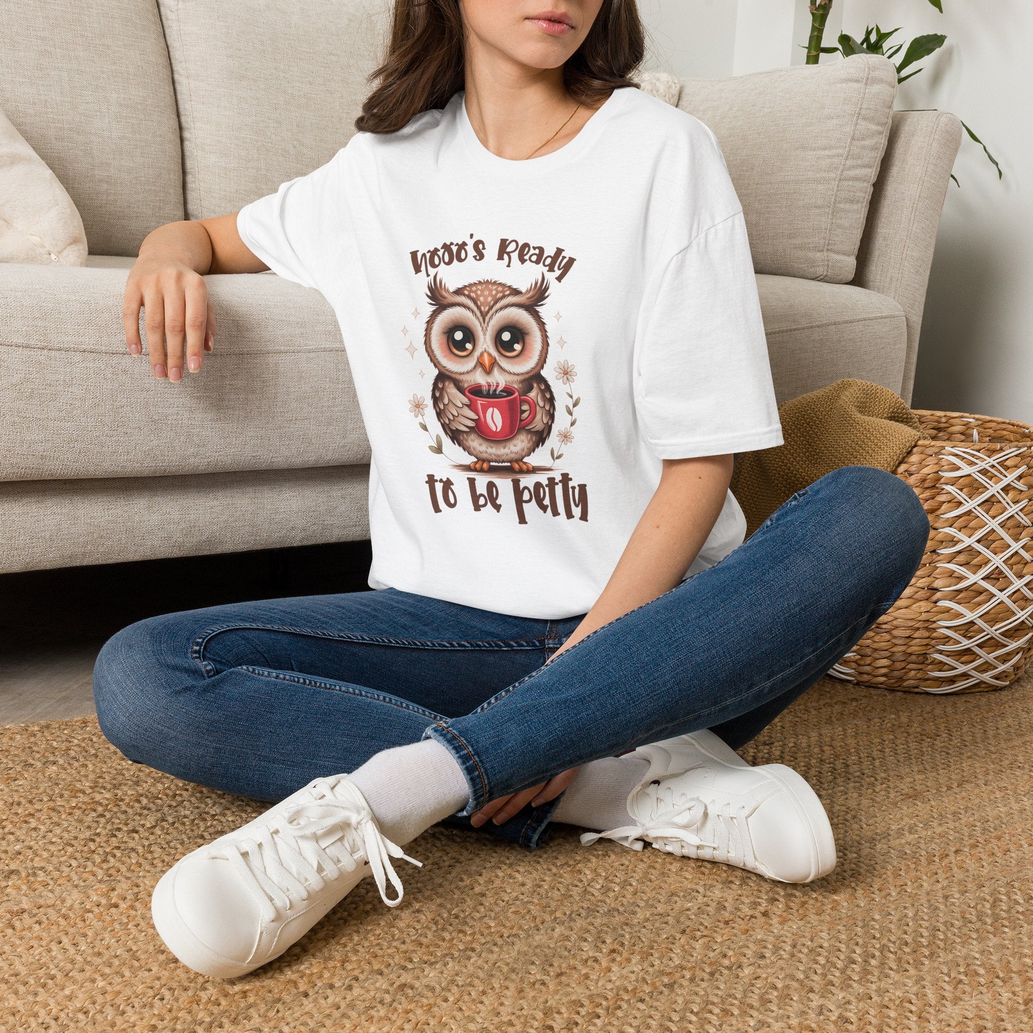 Owl ’Hoo's Ready to Be Petty’ T‑Shirt