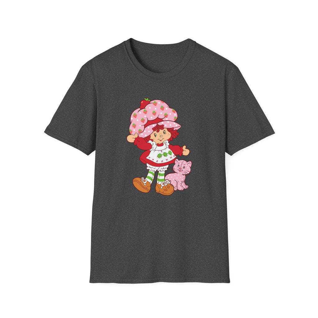 Strawberry Shortcake Graphic T-Shirt — Cute Retro Kids Character Tee