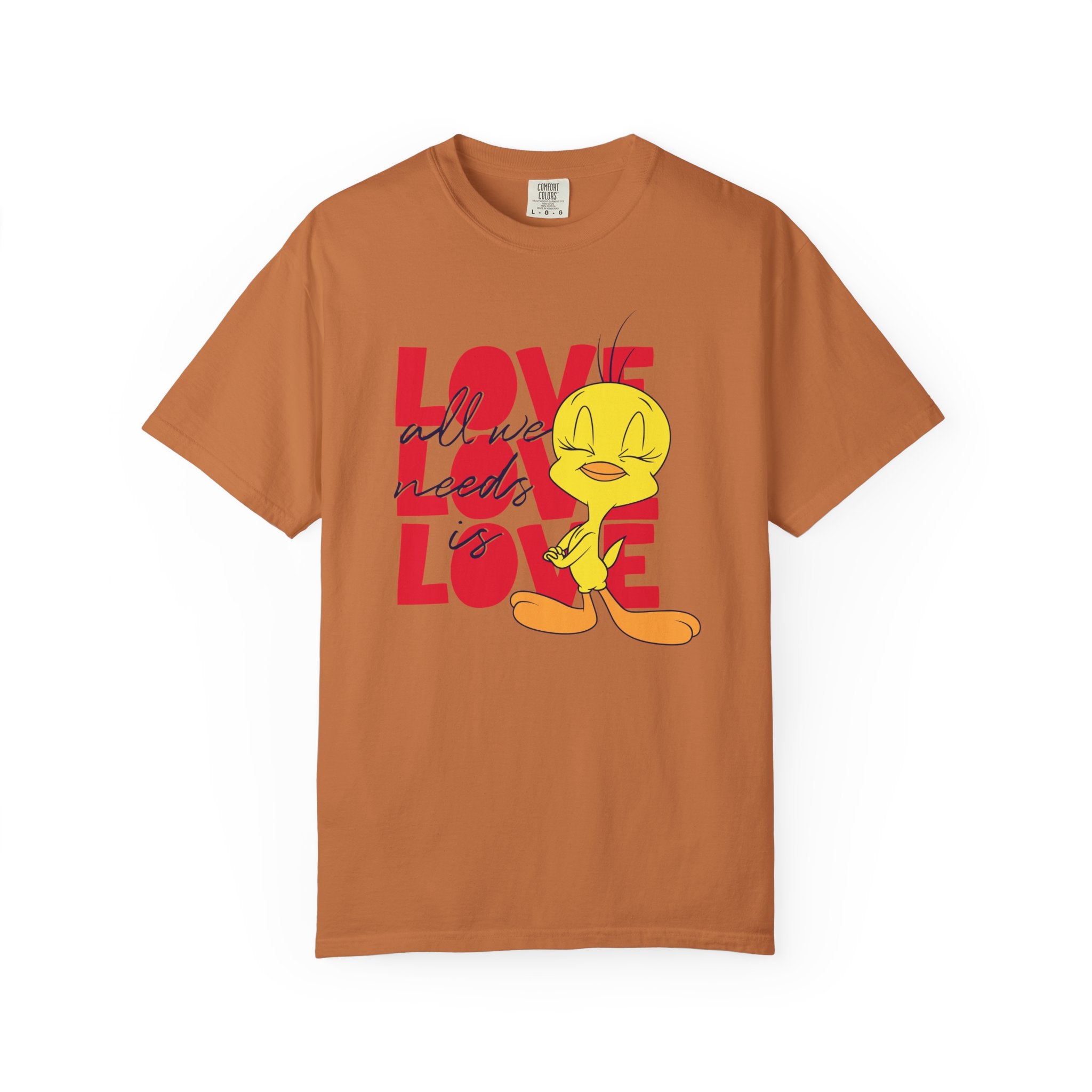 Tweety 'Love' Graphic T-Shirt — Cute Cartoon Valentine Tee