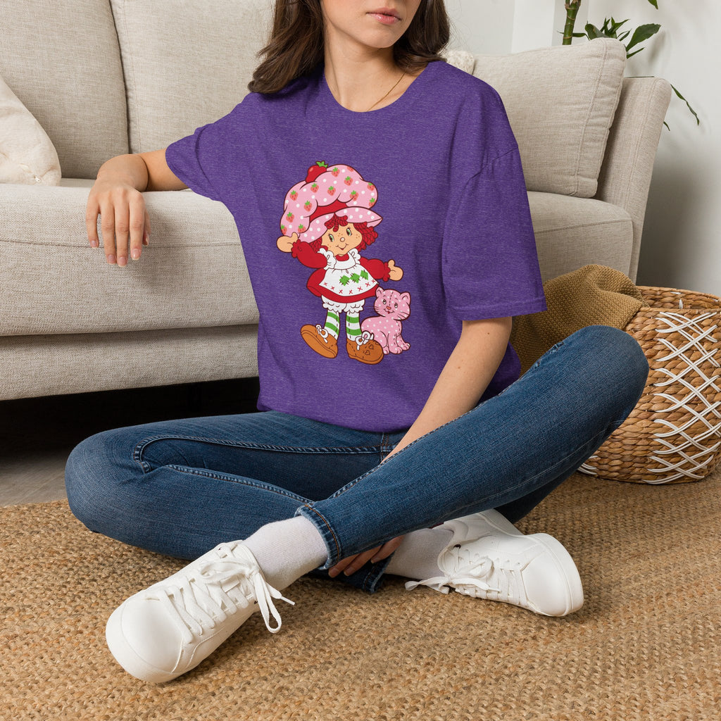 Strawberry Shortcake Graphic T-Shirt — Cute Retro Kids Character Tee