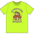 Do What Makes You Happy Frog Mushroom Graphic Tee — Positive Vintage Nature T-Shirt