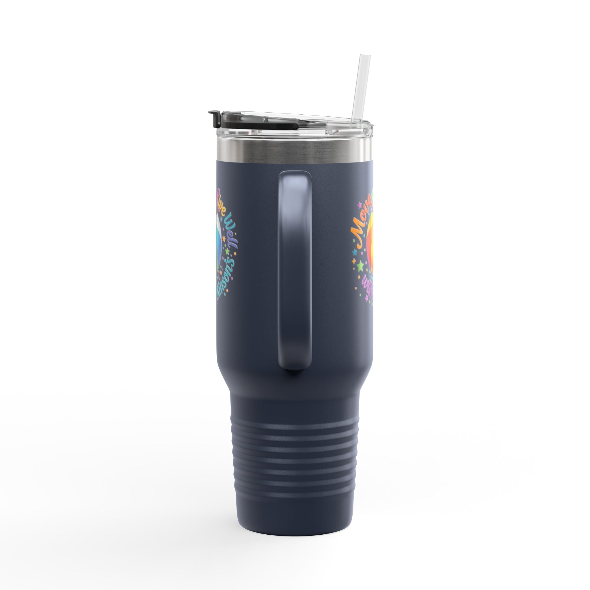 Move Live Well Parkinsons  Debra Insulated Travel Mug, 40oz