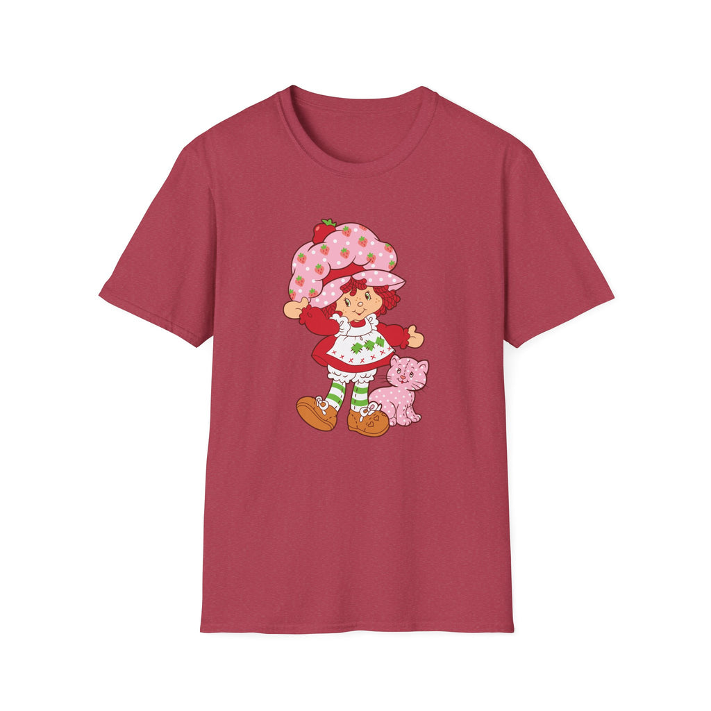 Strawberry Shortcake Graphic T-Shirt — Cute Retro Kids Character Tee
