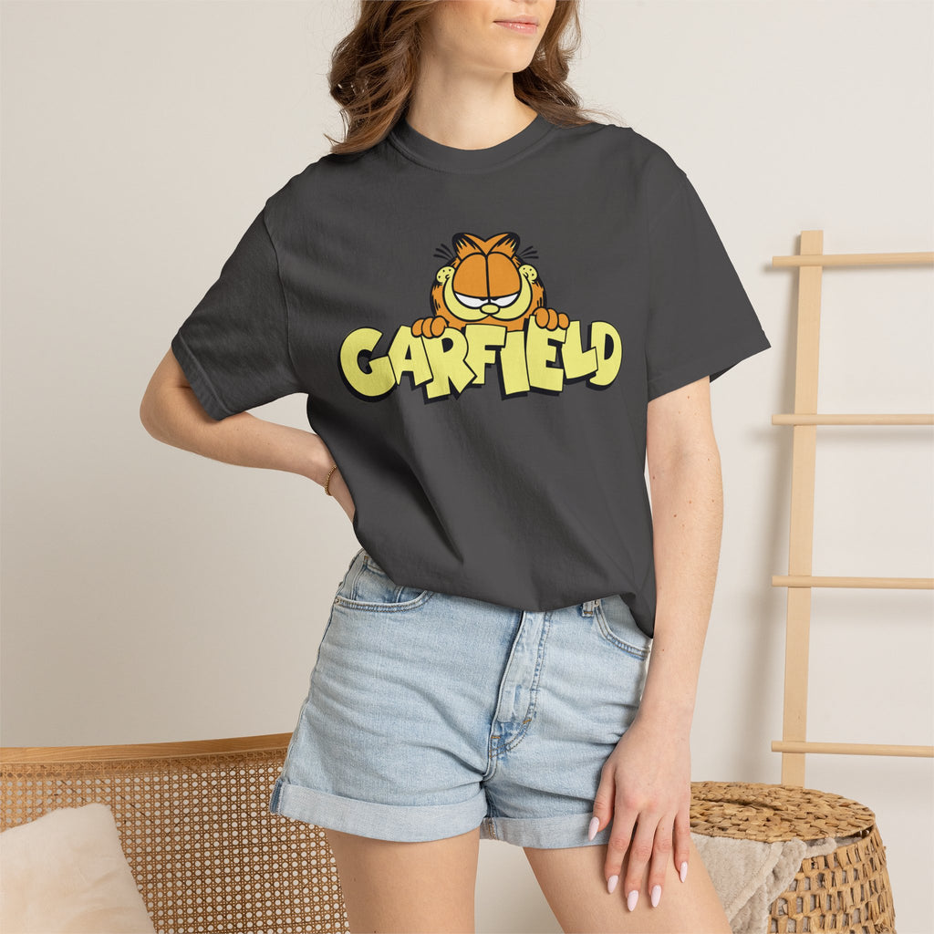 Garfield Graphic T-Shirt — Classic Cartoon Logo Tee