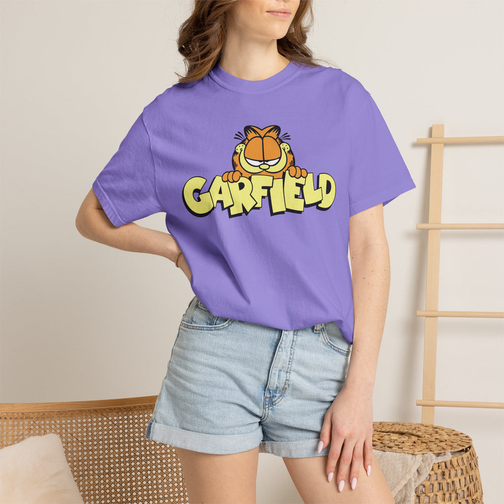 Garfield Graphic T-Shirt — Classic Cartoon Logo Tee