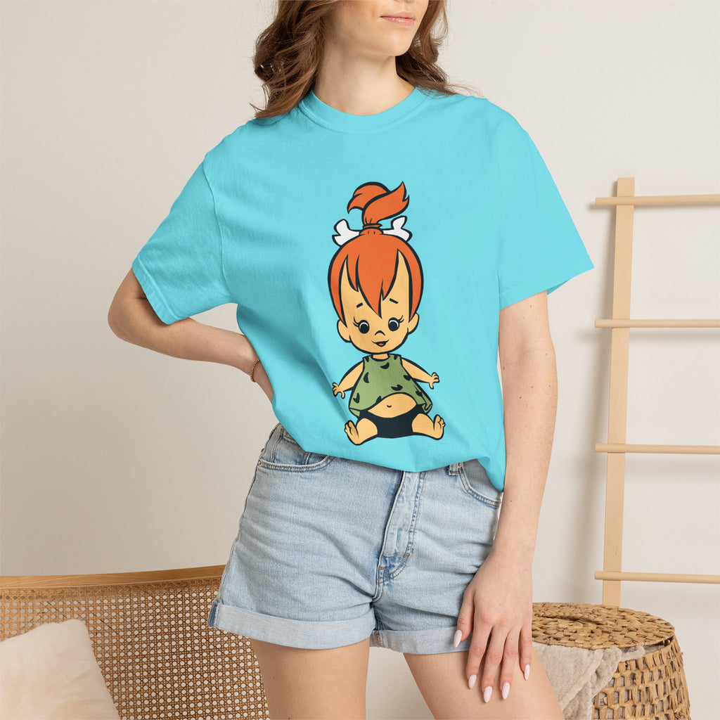 Flintstones Pebbles Baby Cartoon T-Shirt — Retro Animated Character Tee