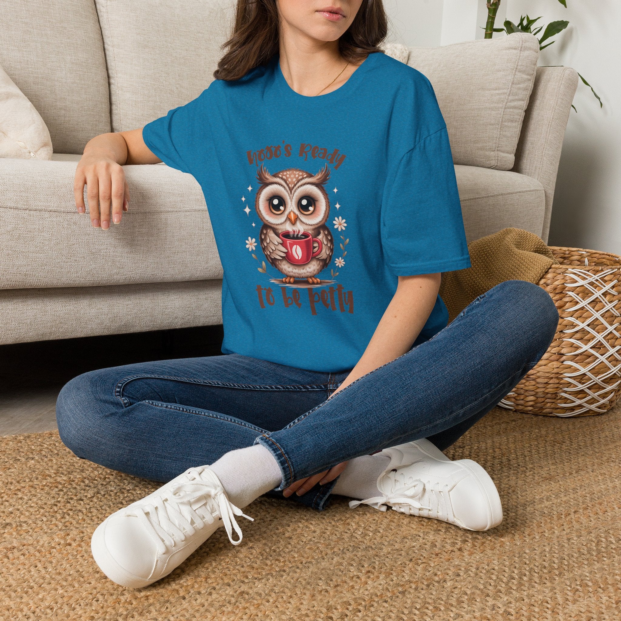 Owl ’Hoo's Ready to Be Petty’ T‑Shirt