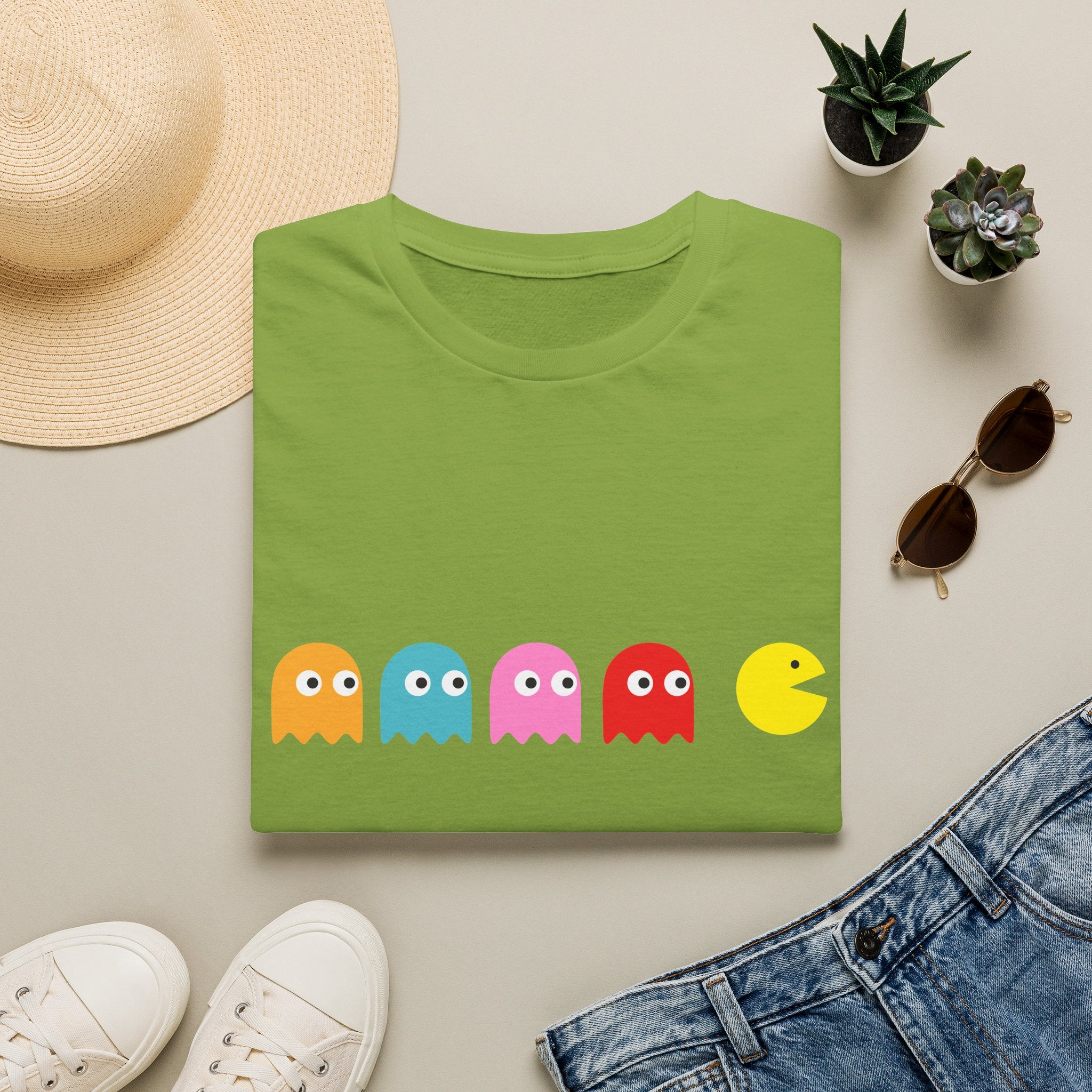 Pac-Man Ghosts T-Shirt — Retro Arcade Gamer Tee
