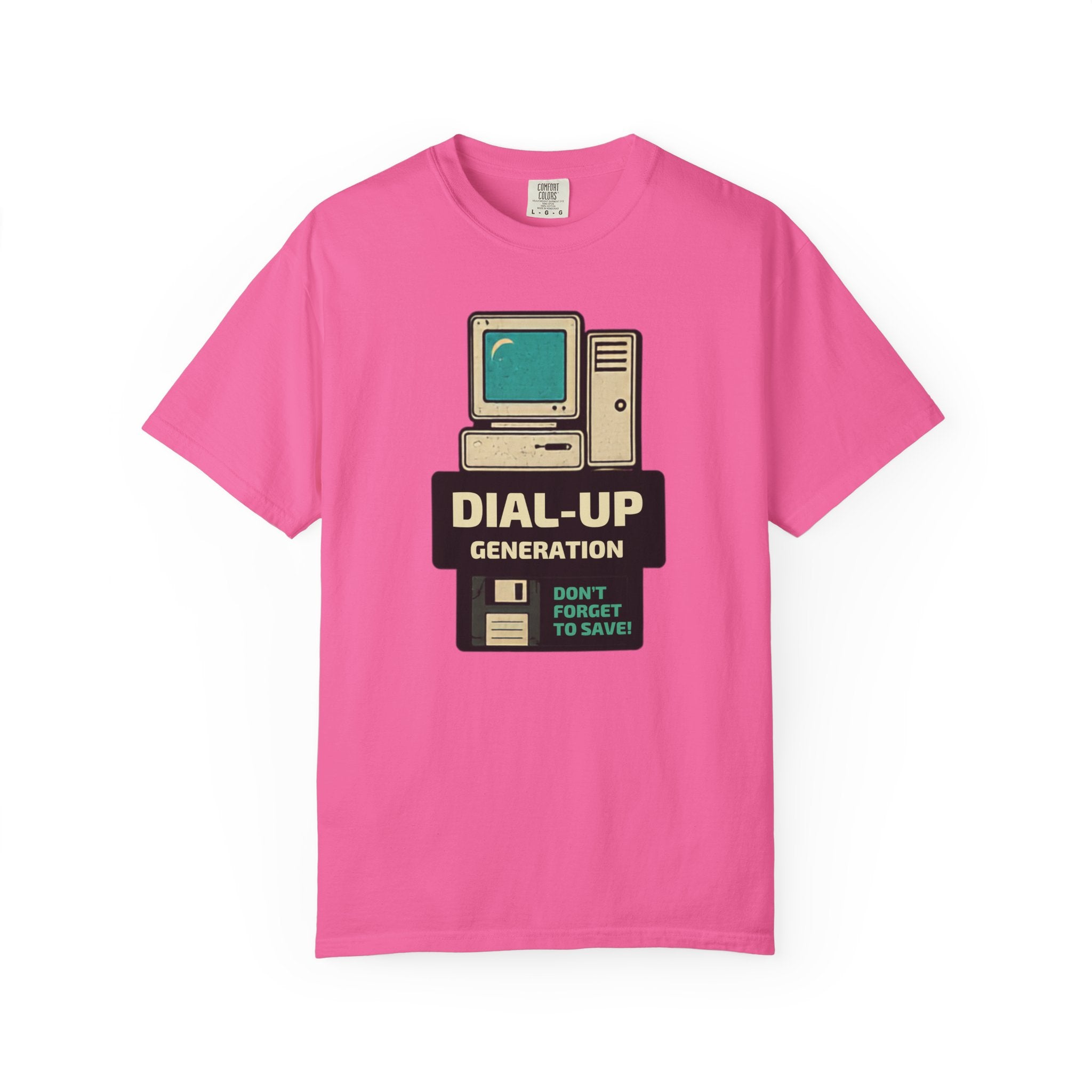 Dial-Up Generation T-Shirt — Retro Computer Vintage Tech Tee