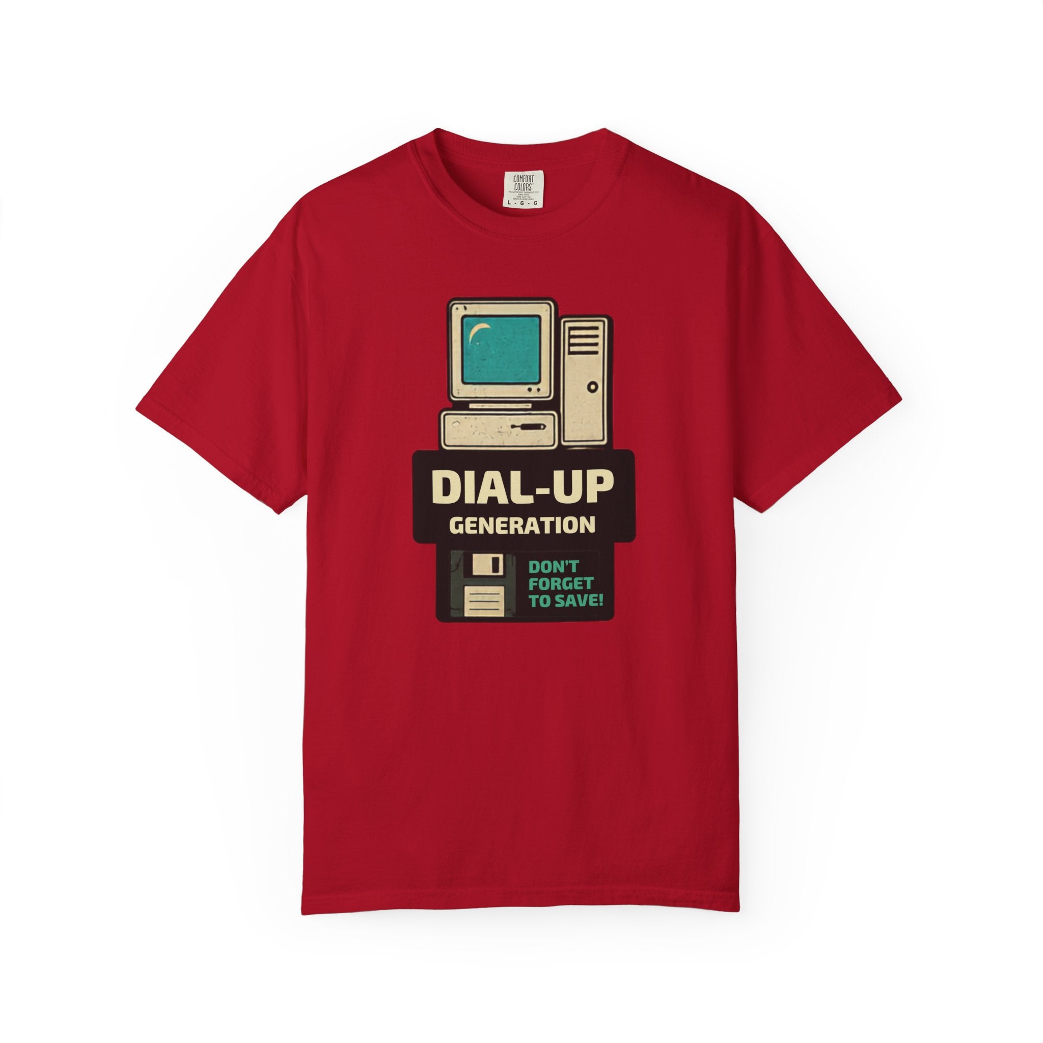 Dial-Up Generation T-Shirt — Retro Computer Vintage Tech Tee