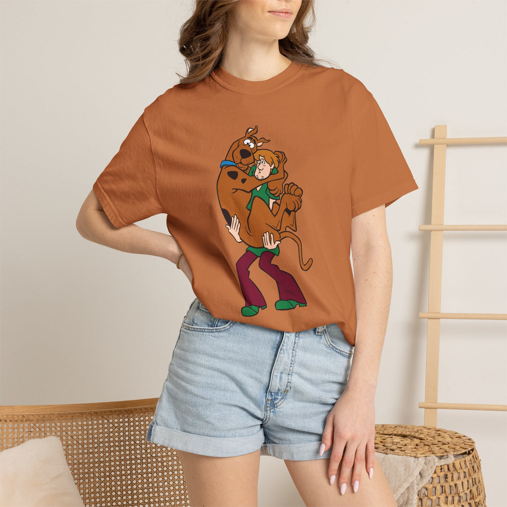 Scooby-Doo Shaggy Hug T-Shirt – Retro Cartoon Tee for Fans