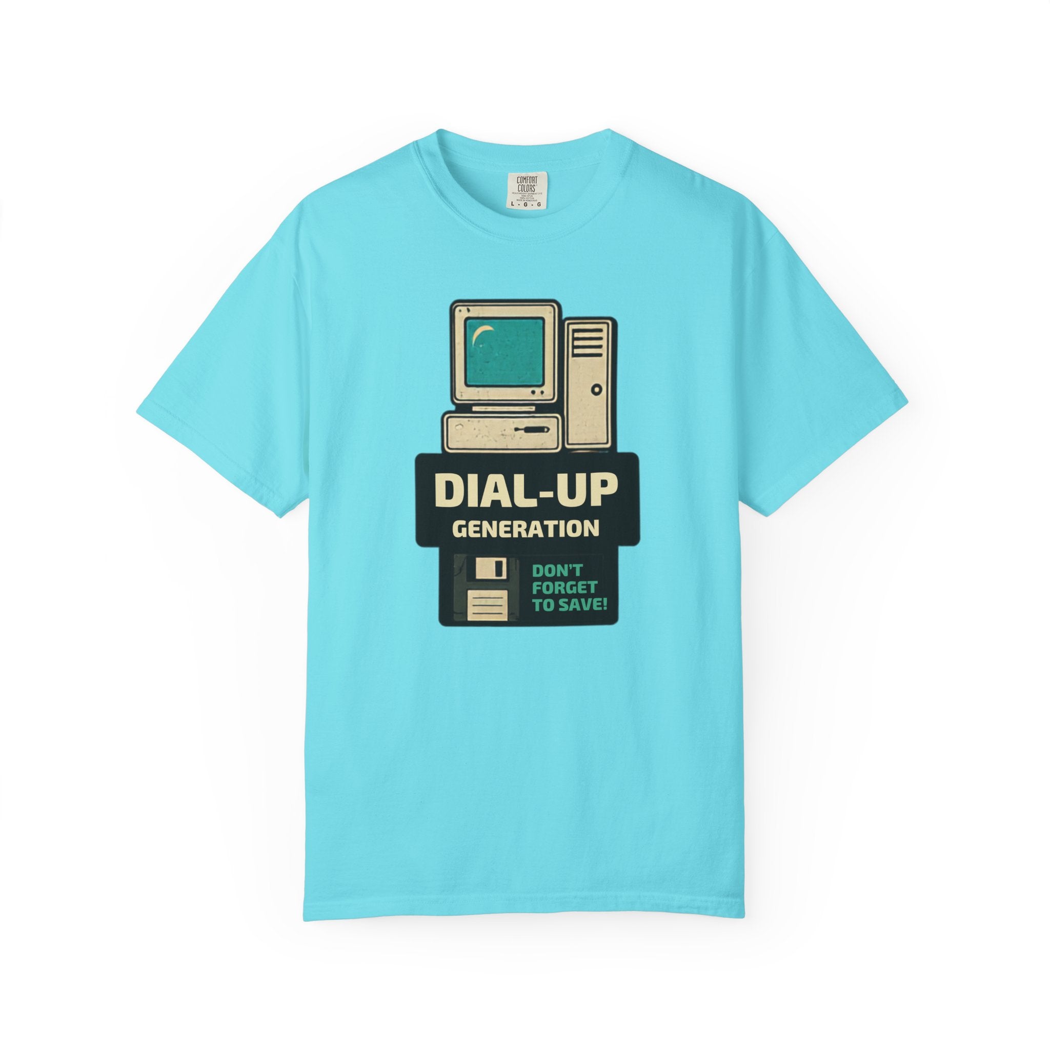 Dial-Up Generation T-Shirt — Retro Computer Vintage Tech Tee