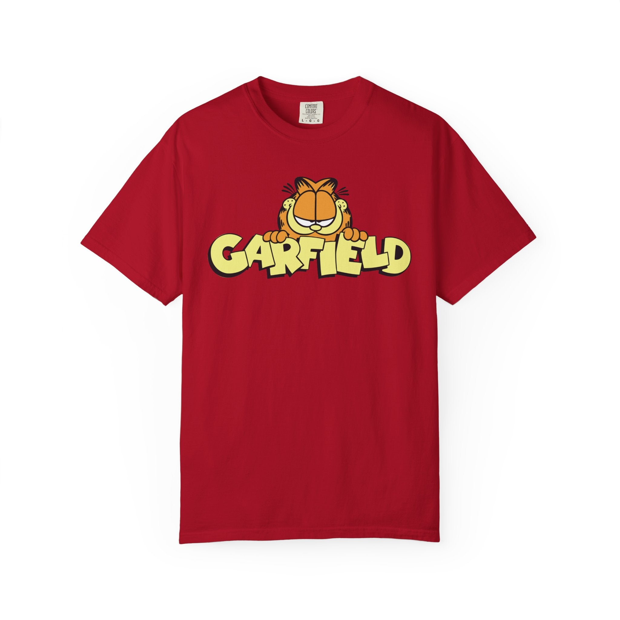 Garfield Graphic T-Shirt — Classic Cartoon Logo Tee