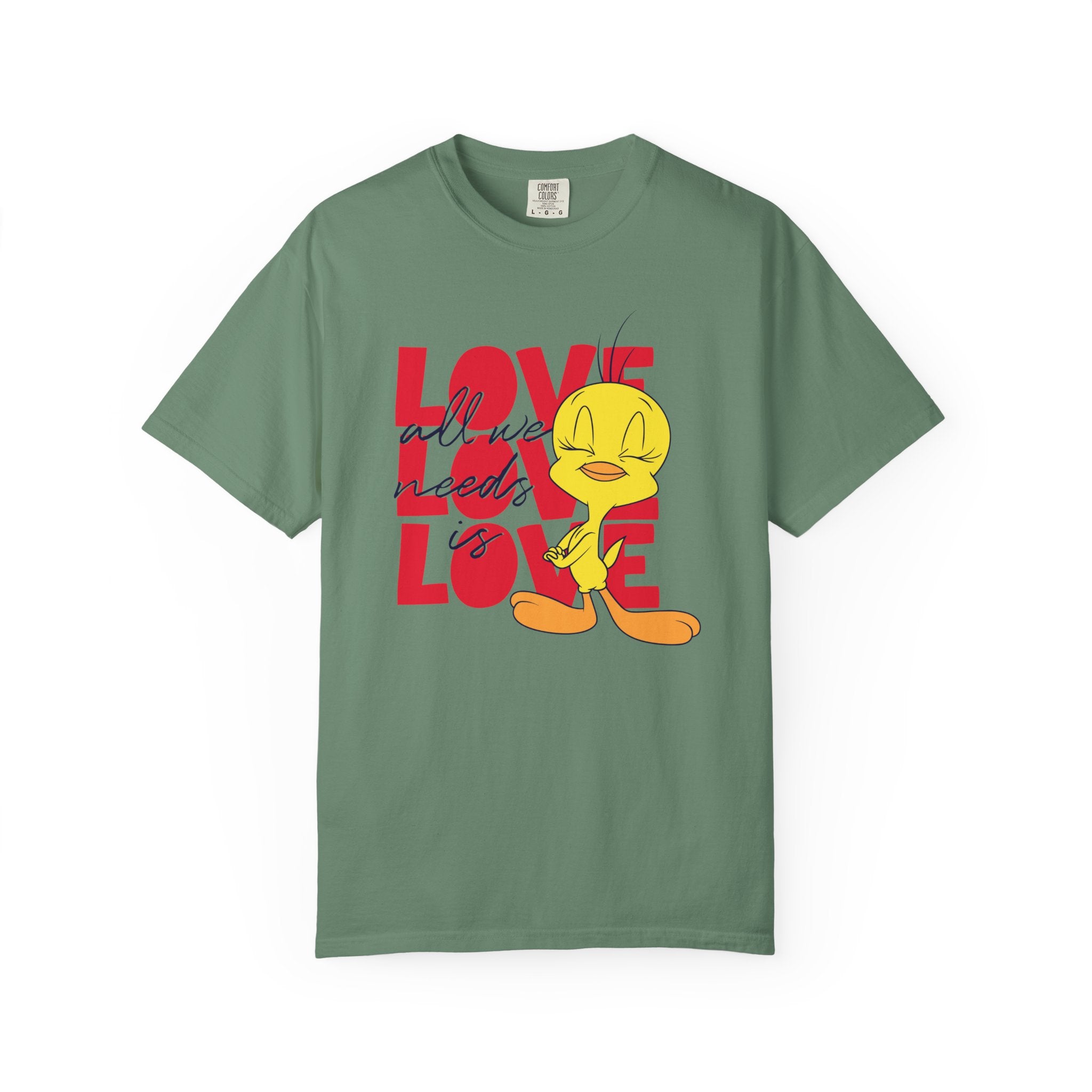 Tweety 'Love' Graphic T-Shirt — Cute Cartoon Valentine Tee