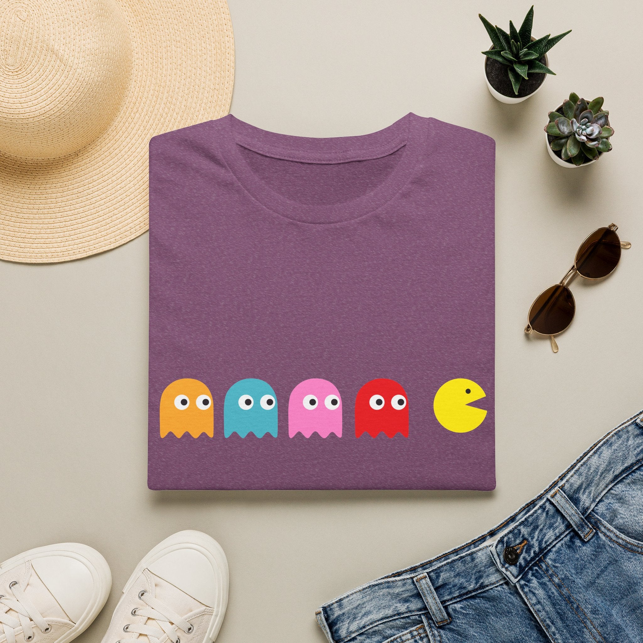 Pac-Man Ghosts T-Shirt — Retro Arcade Gamer Tee