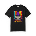 Old School Groove T-Shirt — Retro Boombox & Headphones Vintage Music Tee 80s 90s nostalgia