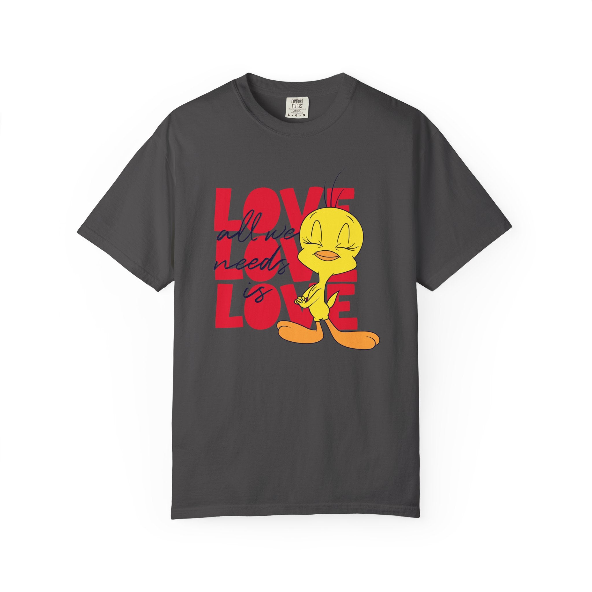 Tweety 'Love' Graphic T-Shirt — Cute Cartoon Valentine Tee