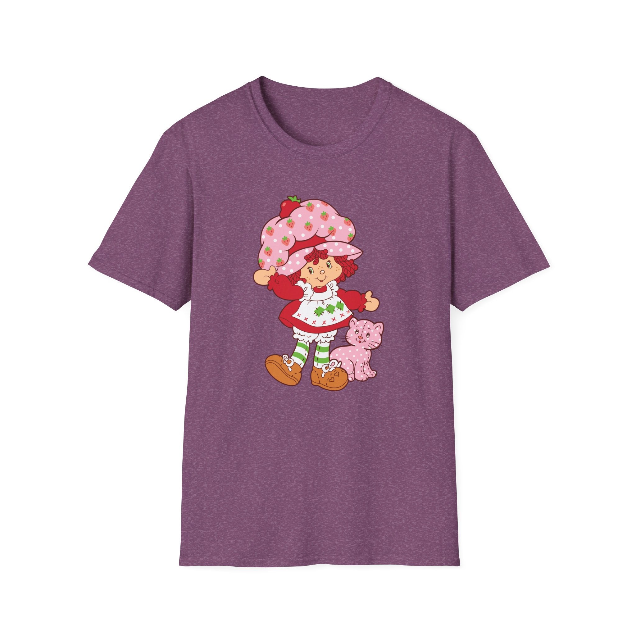 Strawberry Shortcake Graphic T-Shirt — Cute Retro Kids Character Tee