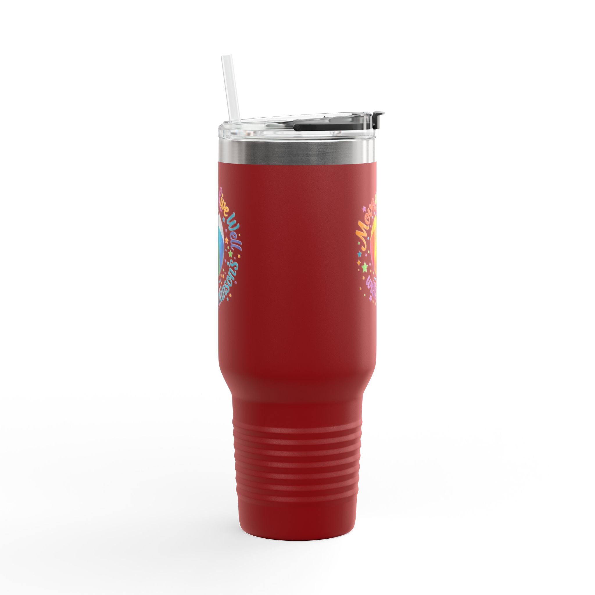Move Live Well Parkinsons  Debra Insulated Travel Mug, 40oz