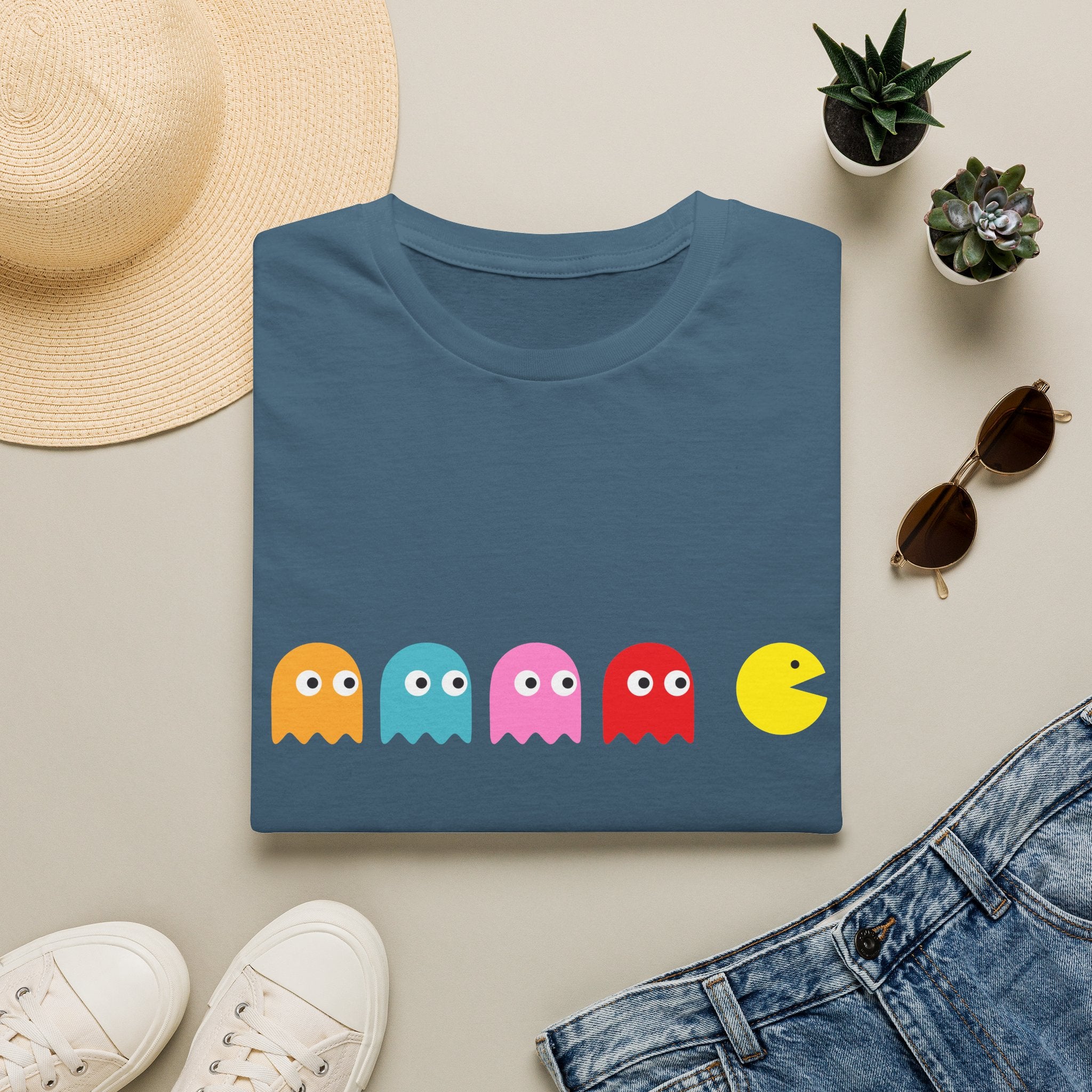 Pac-Man Ghosts T-Shirt — Retro Arcade Gamer Tee