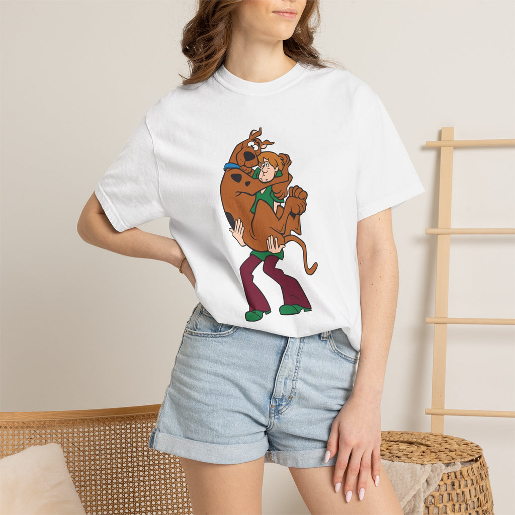 Scooby-Doo Shaggy Hug T-Shirt – Retro Cartoon Tee for Fans