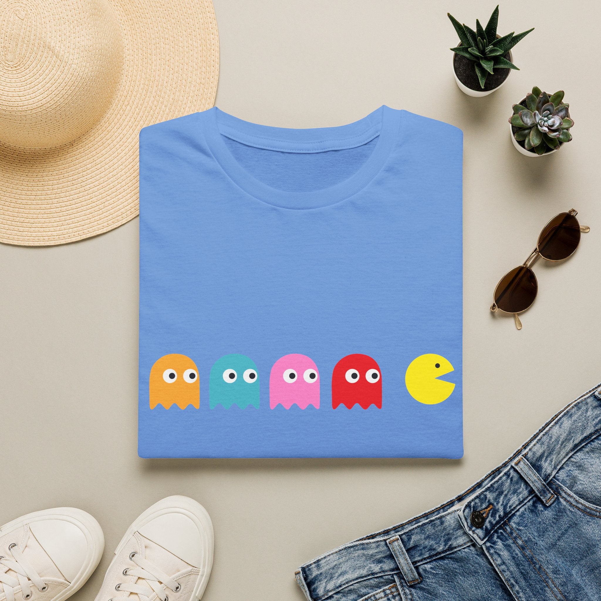 Pac-Man Ghosts T-Shirt — Retro Arcade Gamer Tee