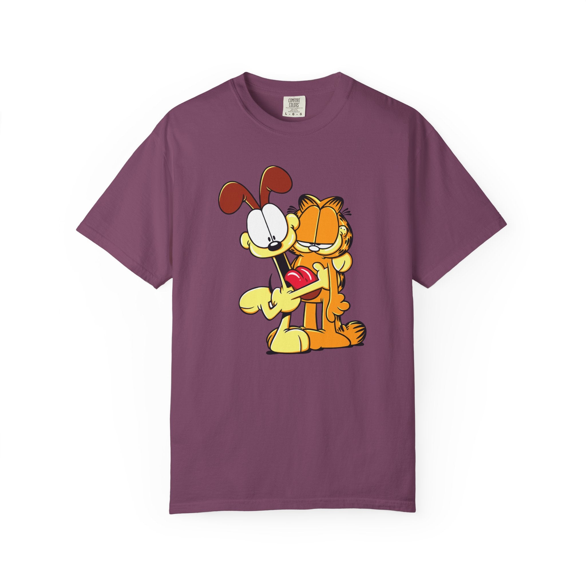 Garfield & Odie Hug Graphic T-Shirt