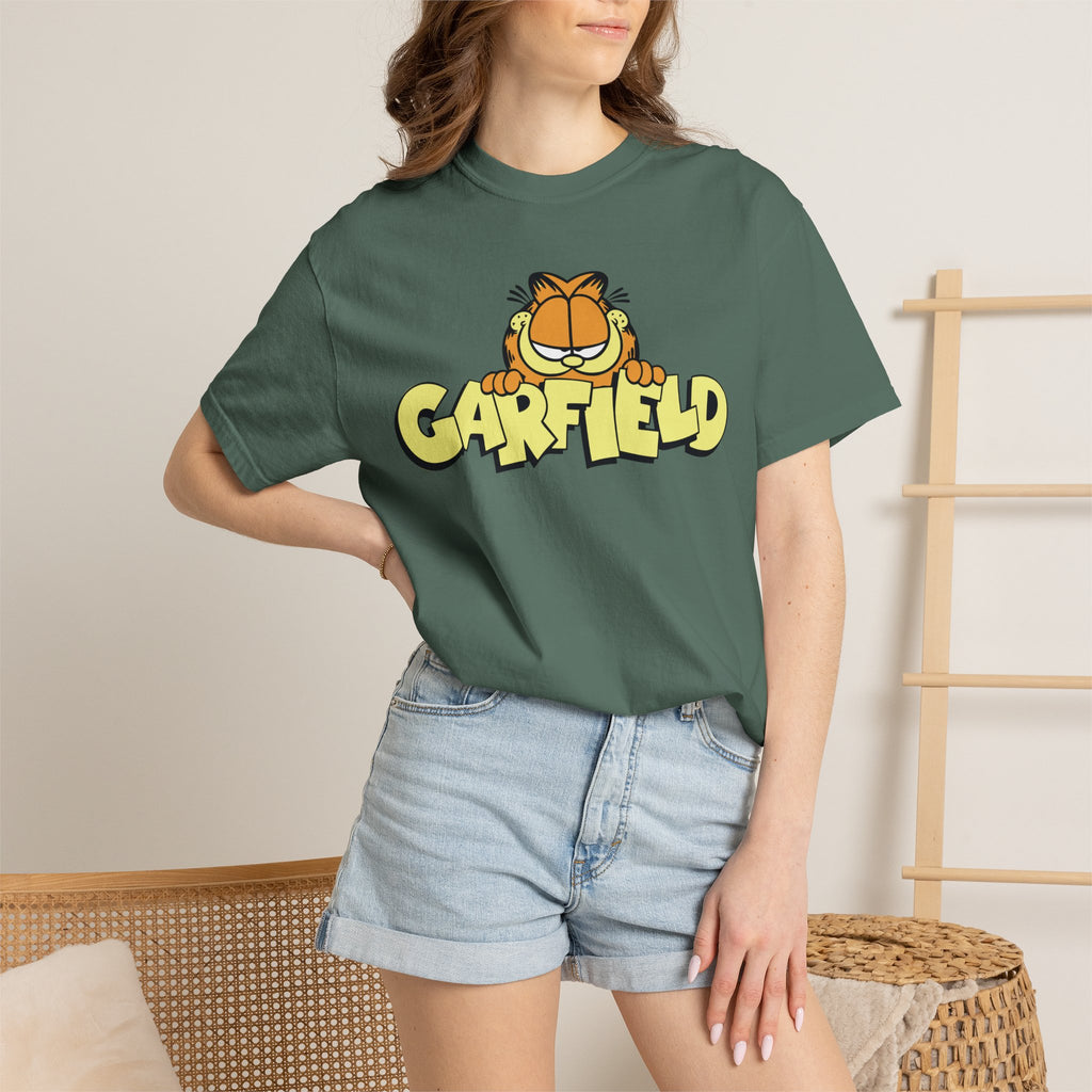 Garfield Graphic T-Shirt — Classic Cartoon Logo Tee