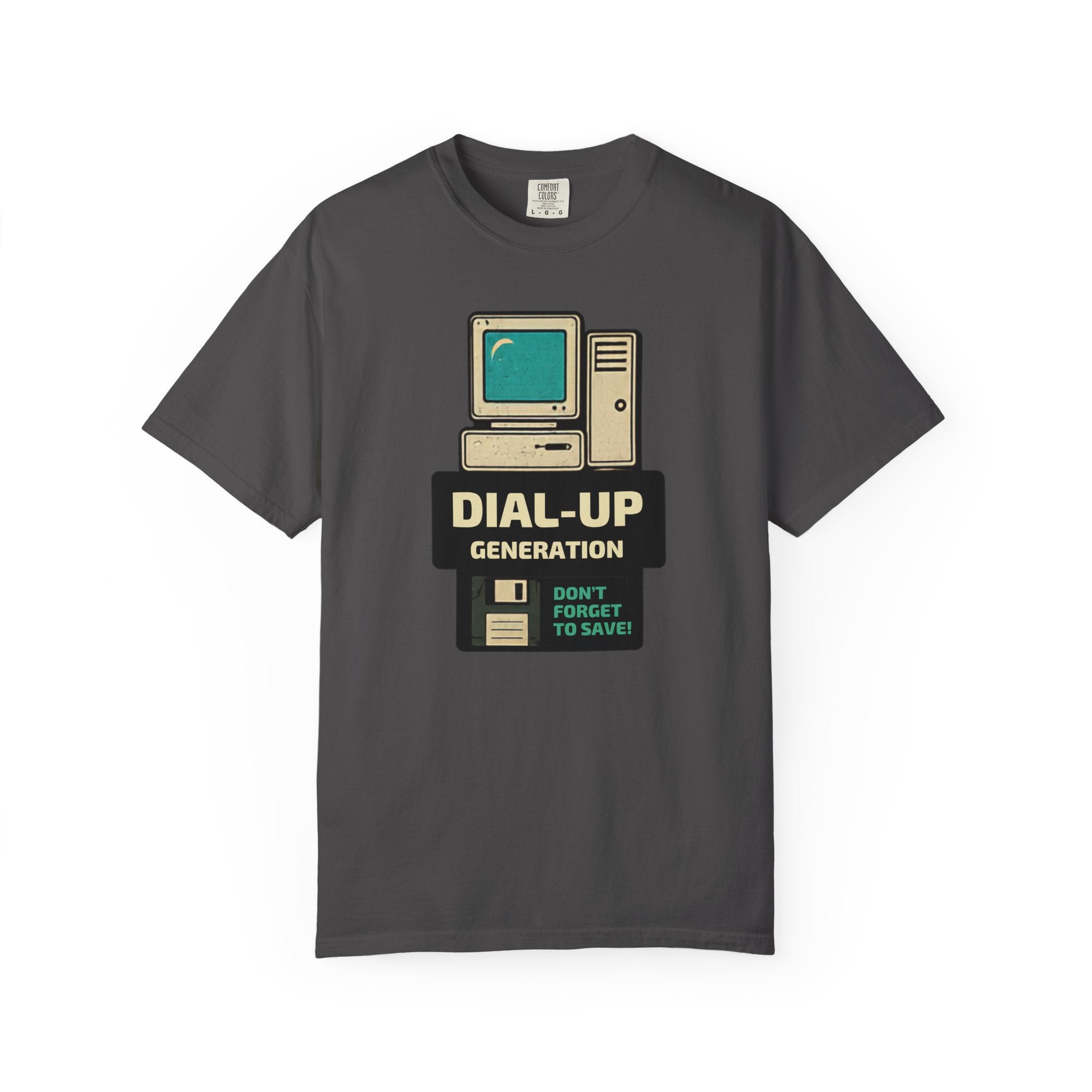 Dial-Up Generation T-Shirt — Retro Computer Vintage Tech Tee