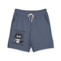 Sweat Shorts "It's Fine I'm Fine" Fuzzy Coffee Monster Graphic