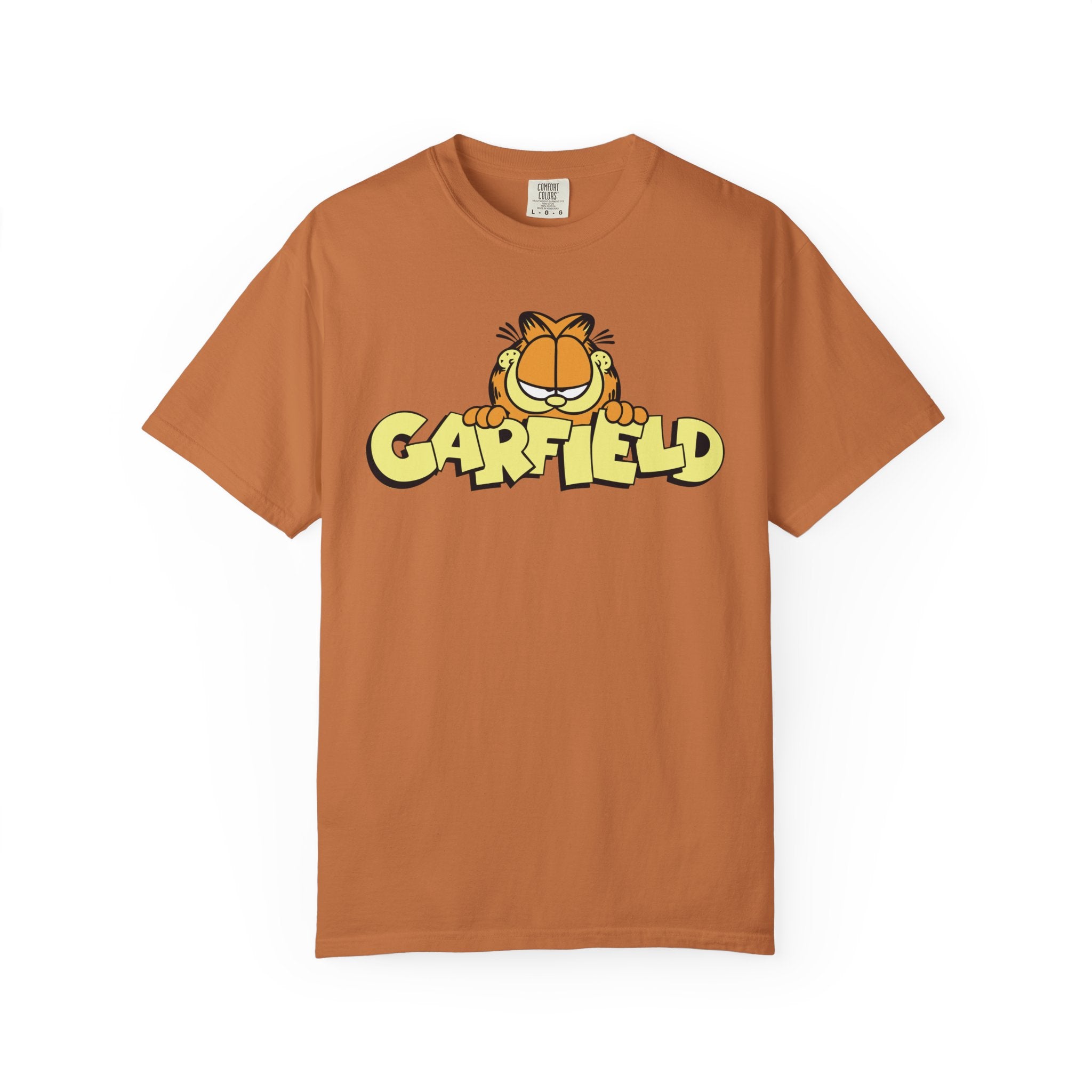 Garfield Graphic T-Shirt — Classic Cartoon Logo Tee