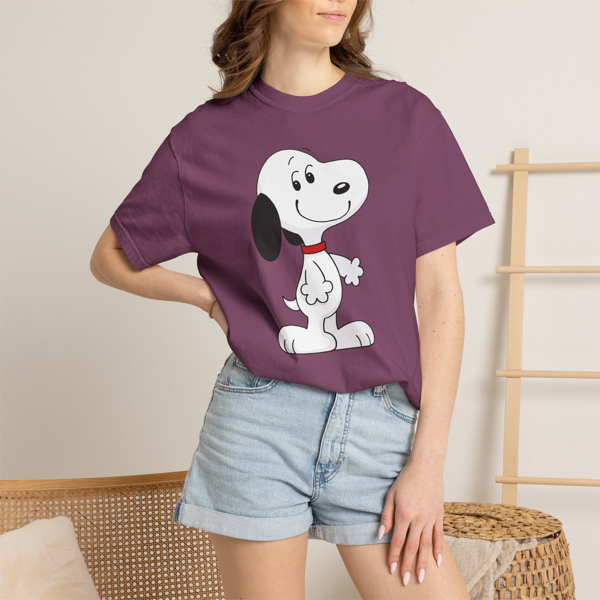 Snoopy Cartoon Graphic T-Shirt