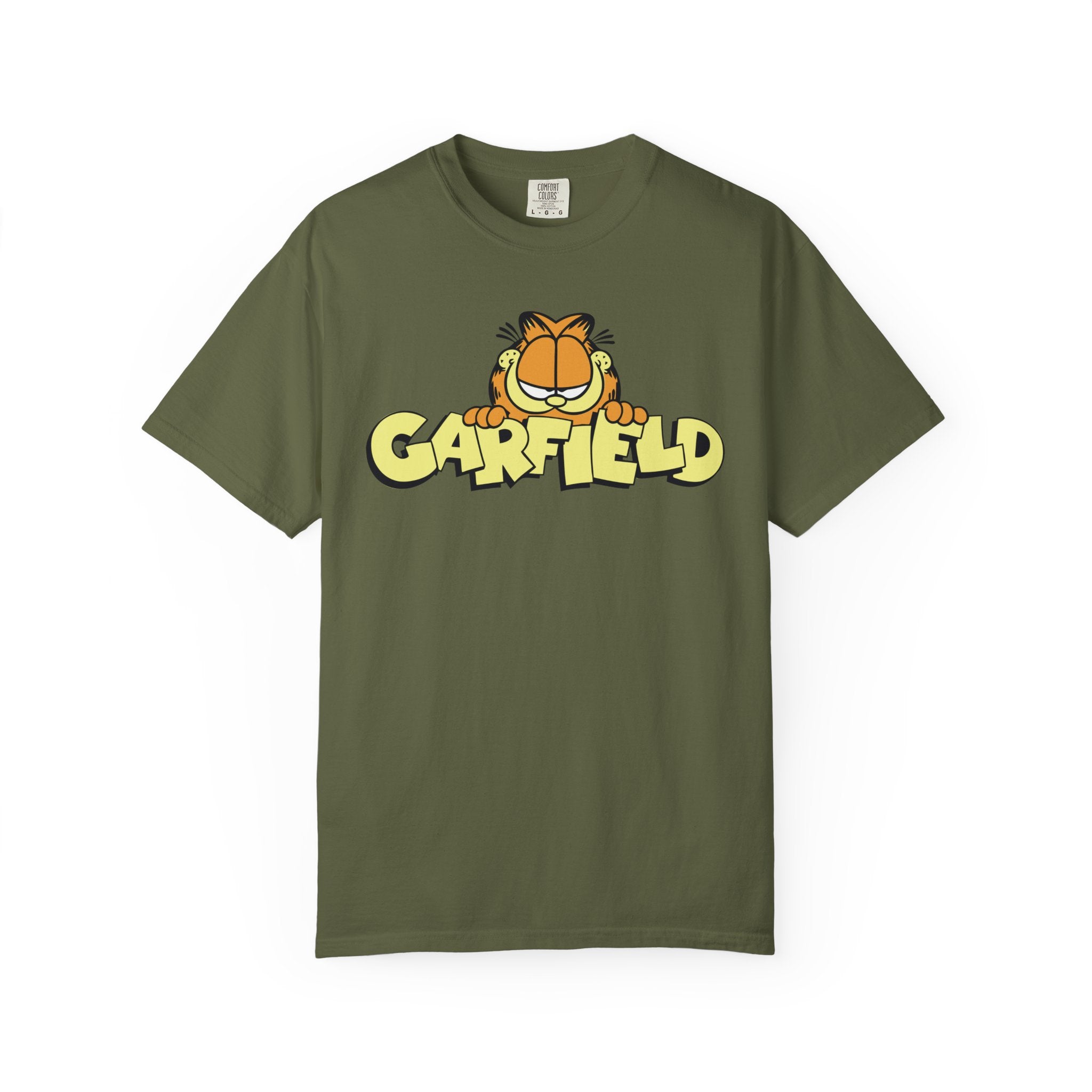 Garfield Graphic T-Shirt — Classic Cartoon Logo Tee