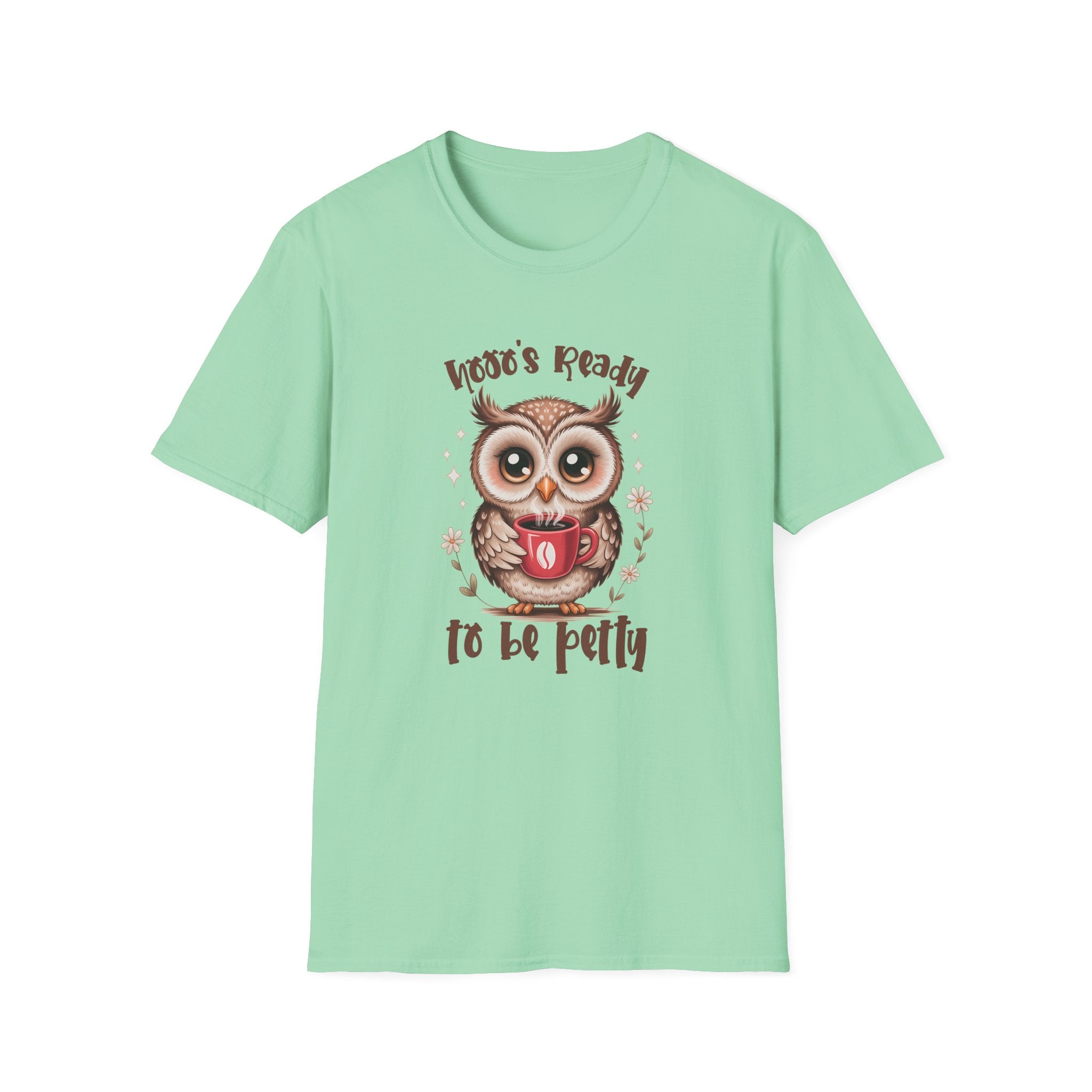 Owl ’Hoo's Ready to Be Petty’ T‑Shirt