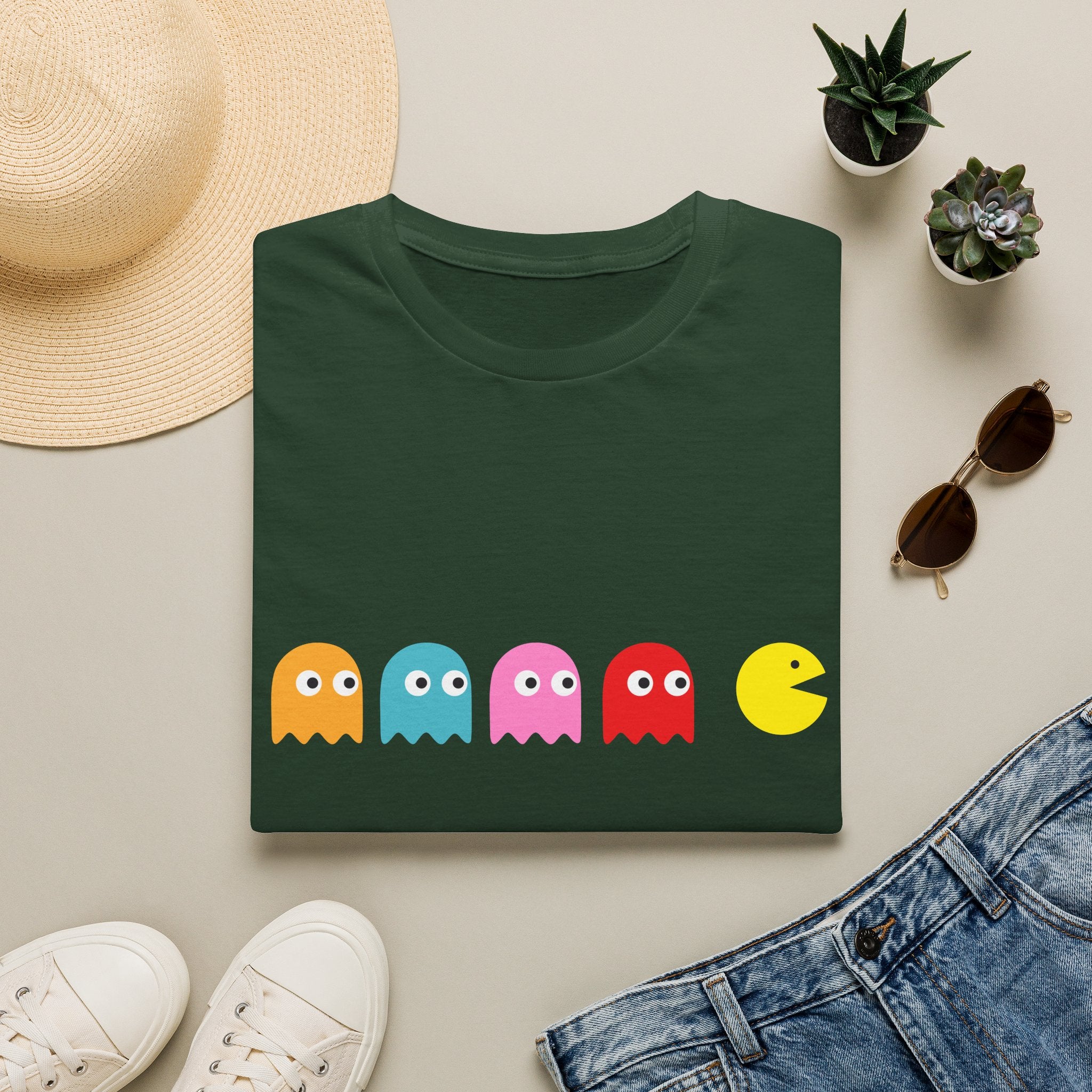 Pac-Man Ghosts T-Shirt — Retro Arcade Gamer Tee