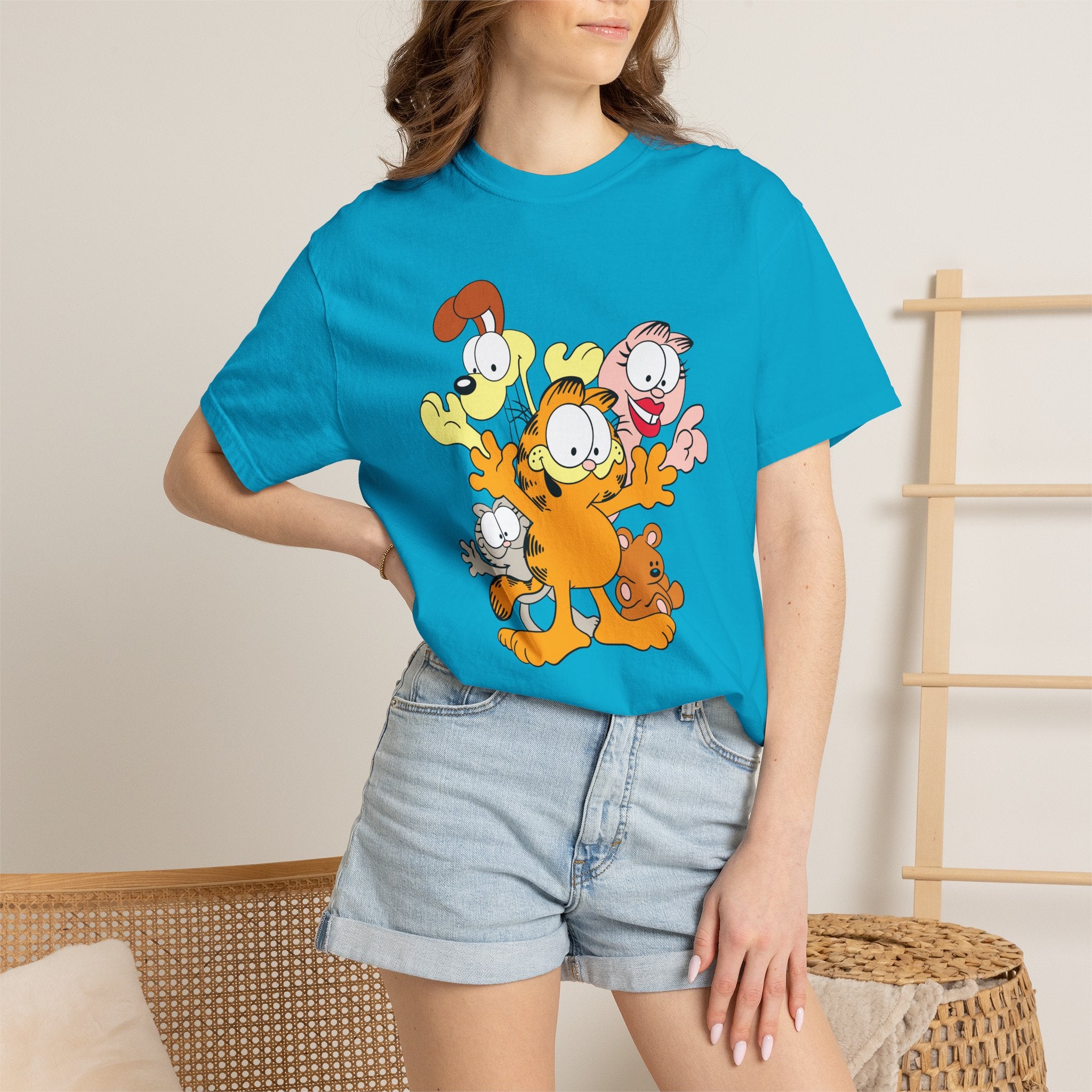 Garfield & Friends Cartoon T-Shirt