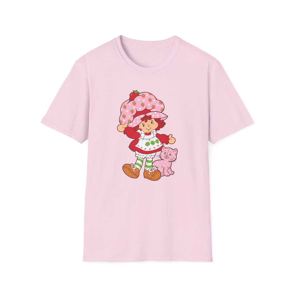 Strawberry Shortcake Graphic T-Shirt — Cute Retro Kids Character Tee
