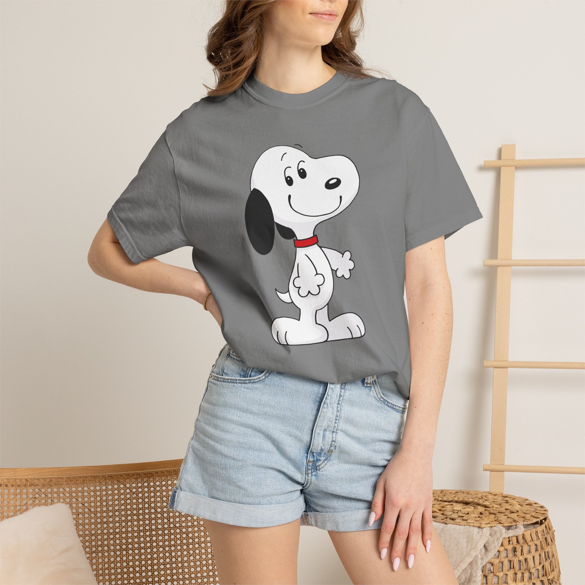 Snoopy Cartoon Graphic T-Shirt