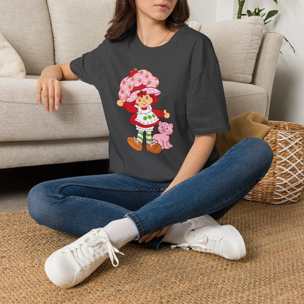 Strawberry Shortcake Graphic T-Shirt — Cute Retro Kids Character Tee