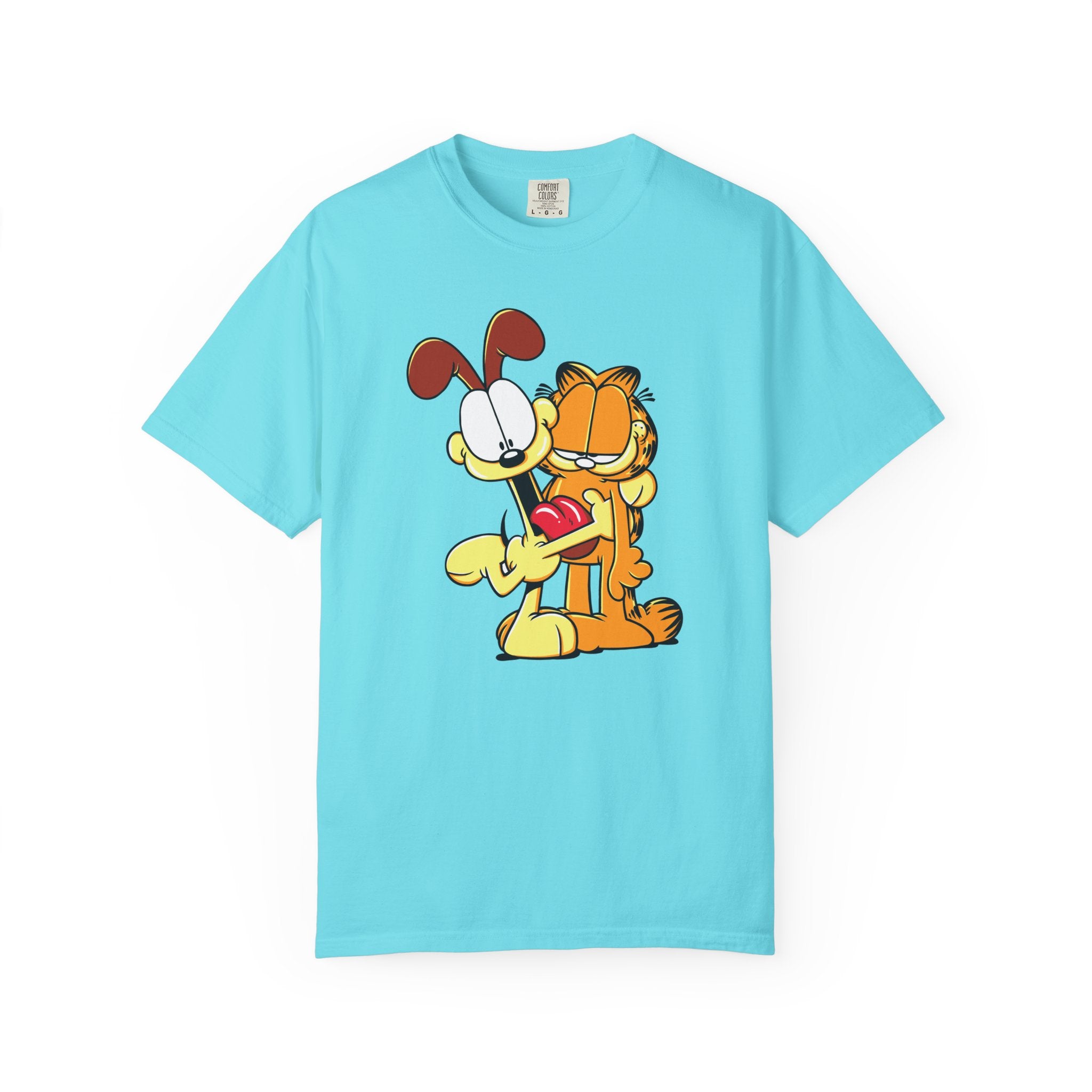 Garfield & Odie Hug Graphic T-Shirt