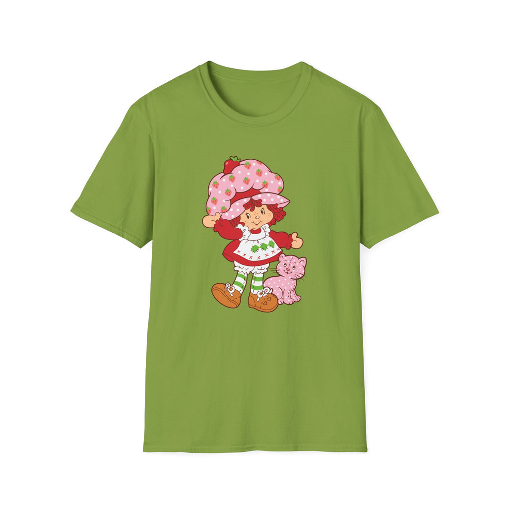 Strawberry Shortcake Graphic T-Shirt — Cute Retro Kids Character Tee