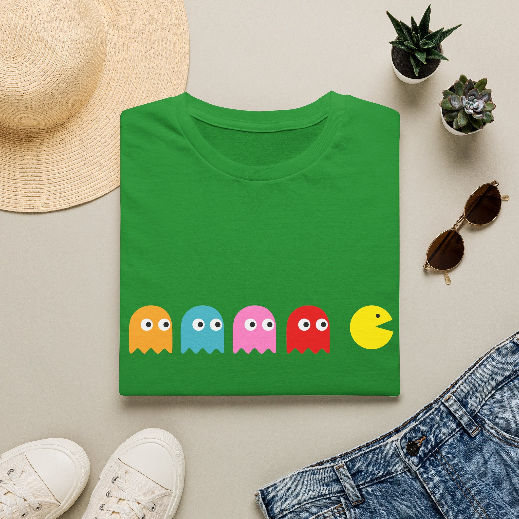 Pac-Man Ghosts T-Shirt — Retro Arcade Gamer Tee