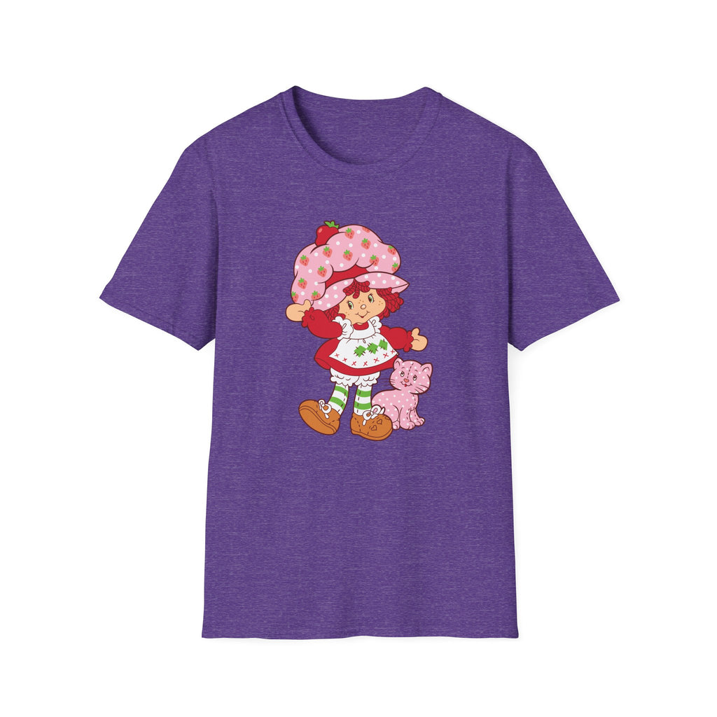 Strawberry Shortcake Graphic T-Shirt — Cute Retro Kids Character Tee