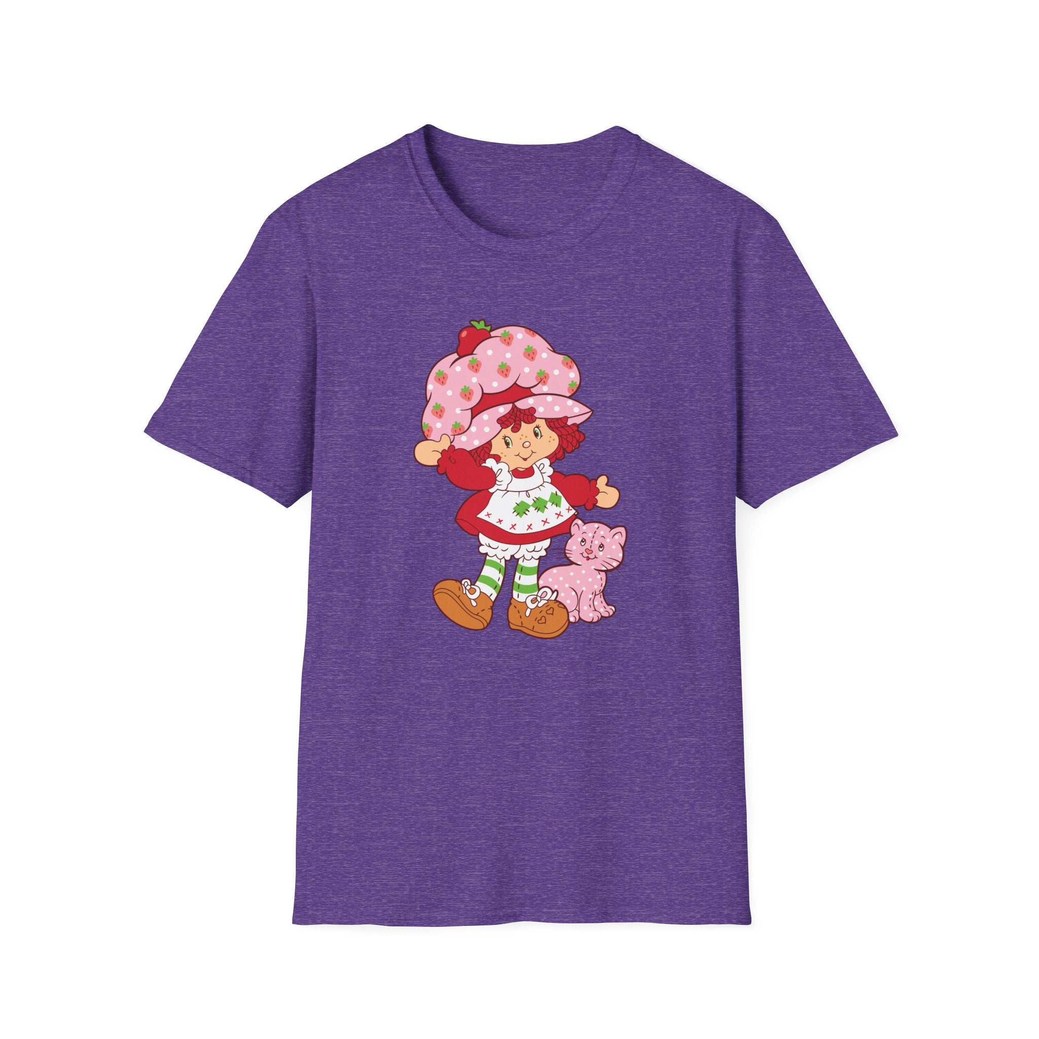 Strawberry Shortcake Graphic T-Shirt — Cute Retro Kids Character Tee