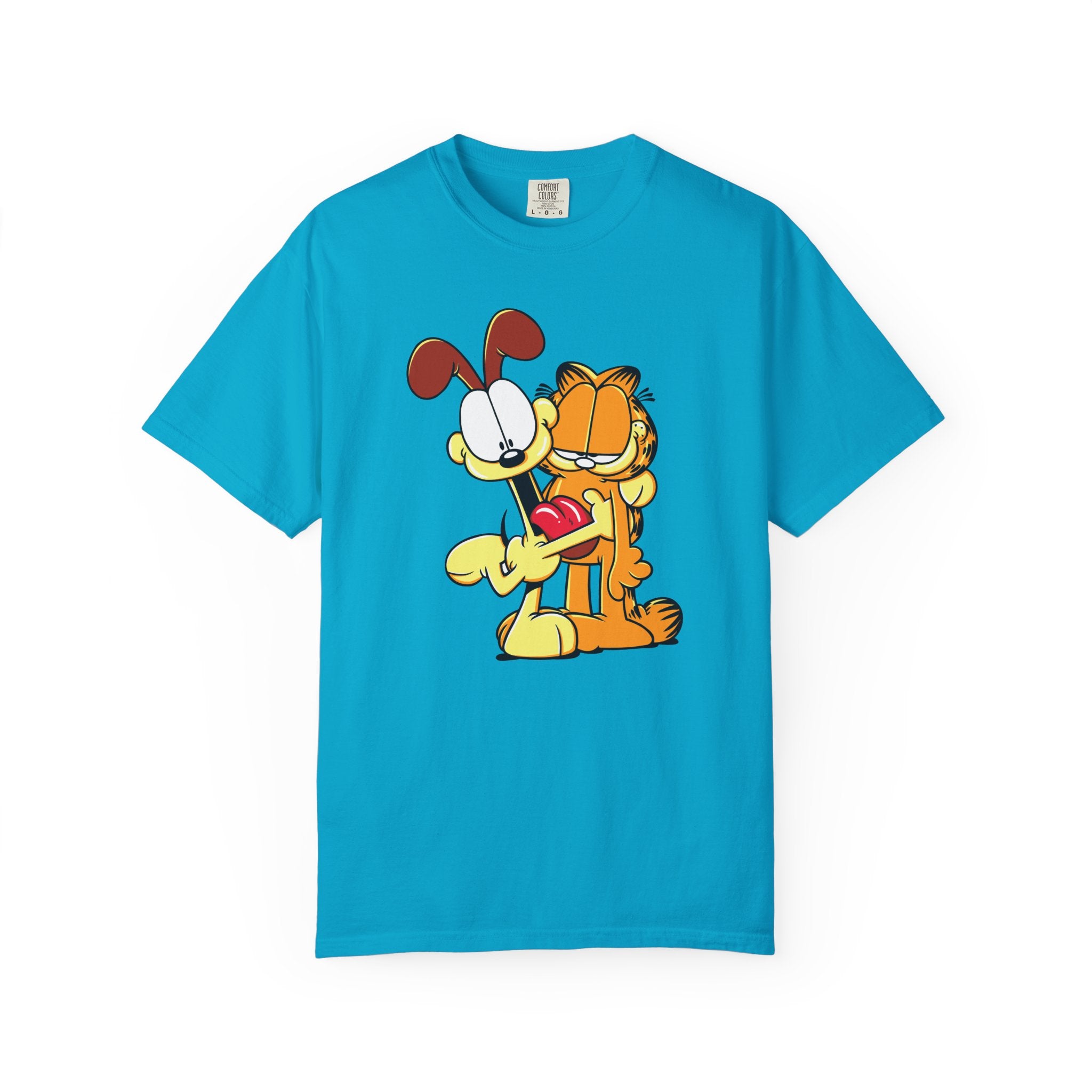 Garfield & Odie Hug Graphic T-Shirt