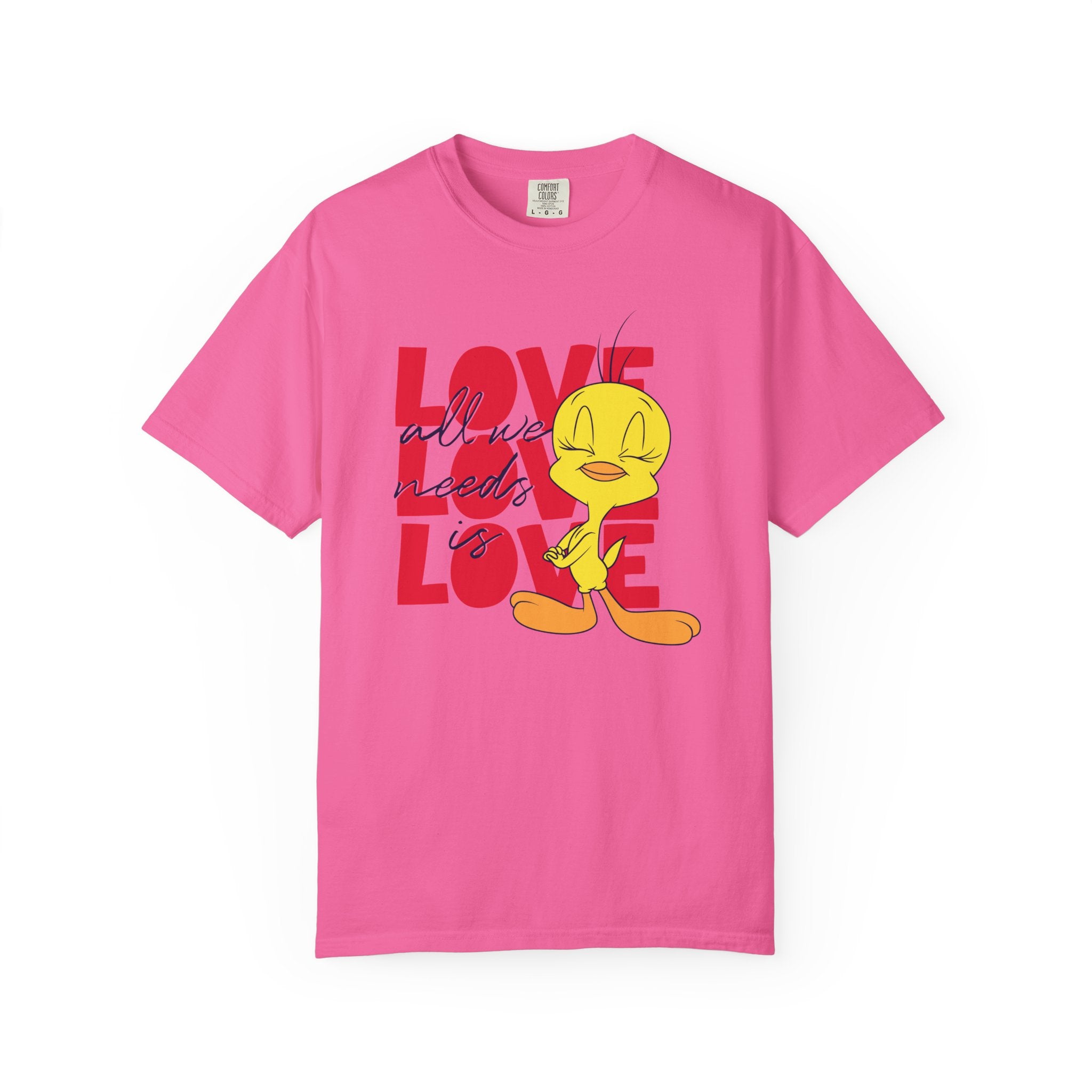 Tweety 'Love' Graphic T-Shirt — Cute Cartoon Valentine Tee